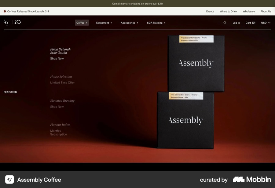 Assembly Coffee reference